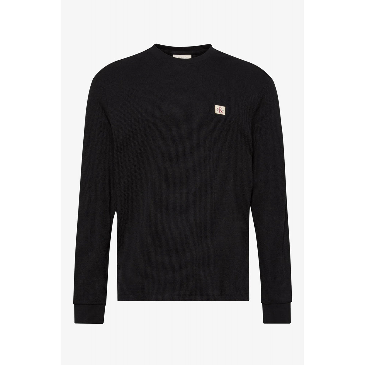 Calvin Klein Jeans | LV040EM217 Badge Logo Waffle Full Sleeve Top