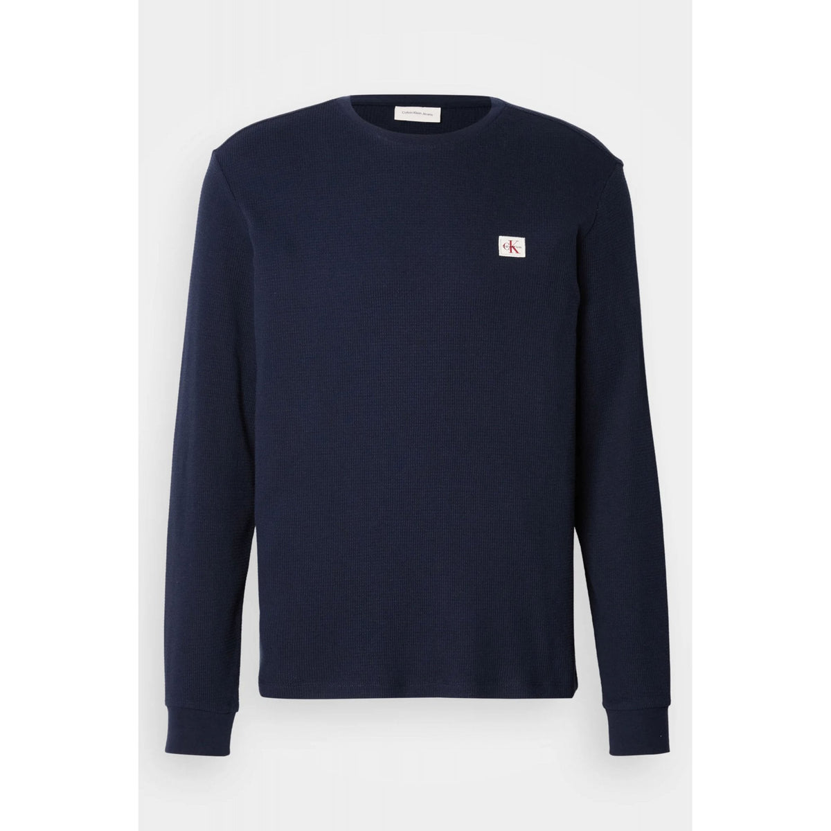 Calvin Klein Jeans | LV040EM217 Badge Logo Waffle Full Sleeve Top