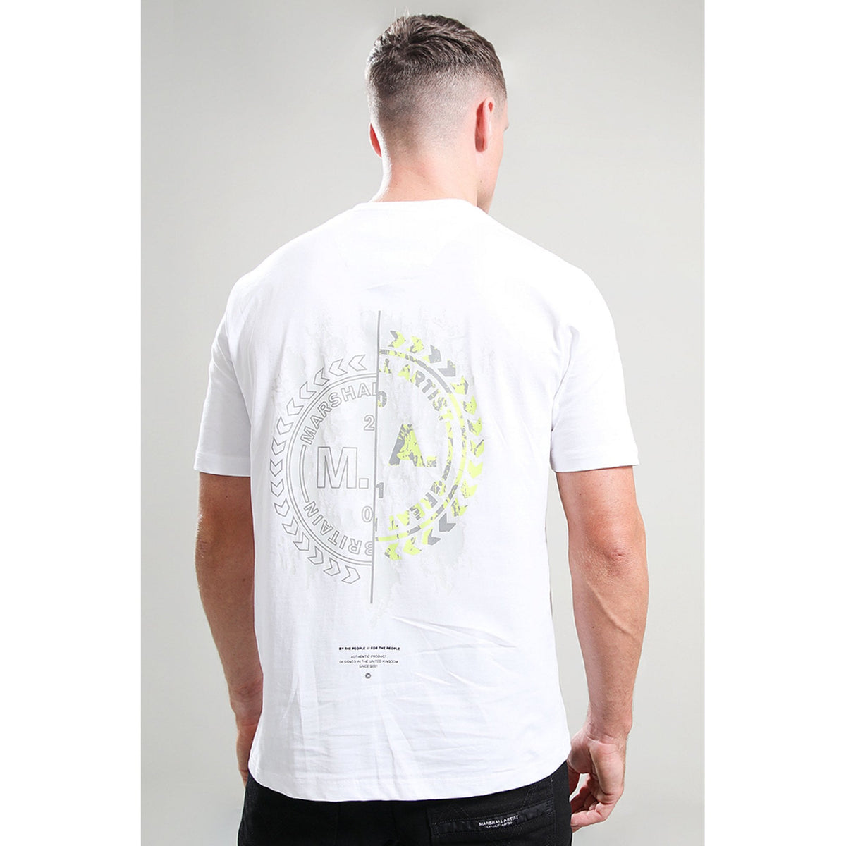 Marshall Artist | 1112 Photek Graphic Back Print Half Sleeve T-Shirt
