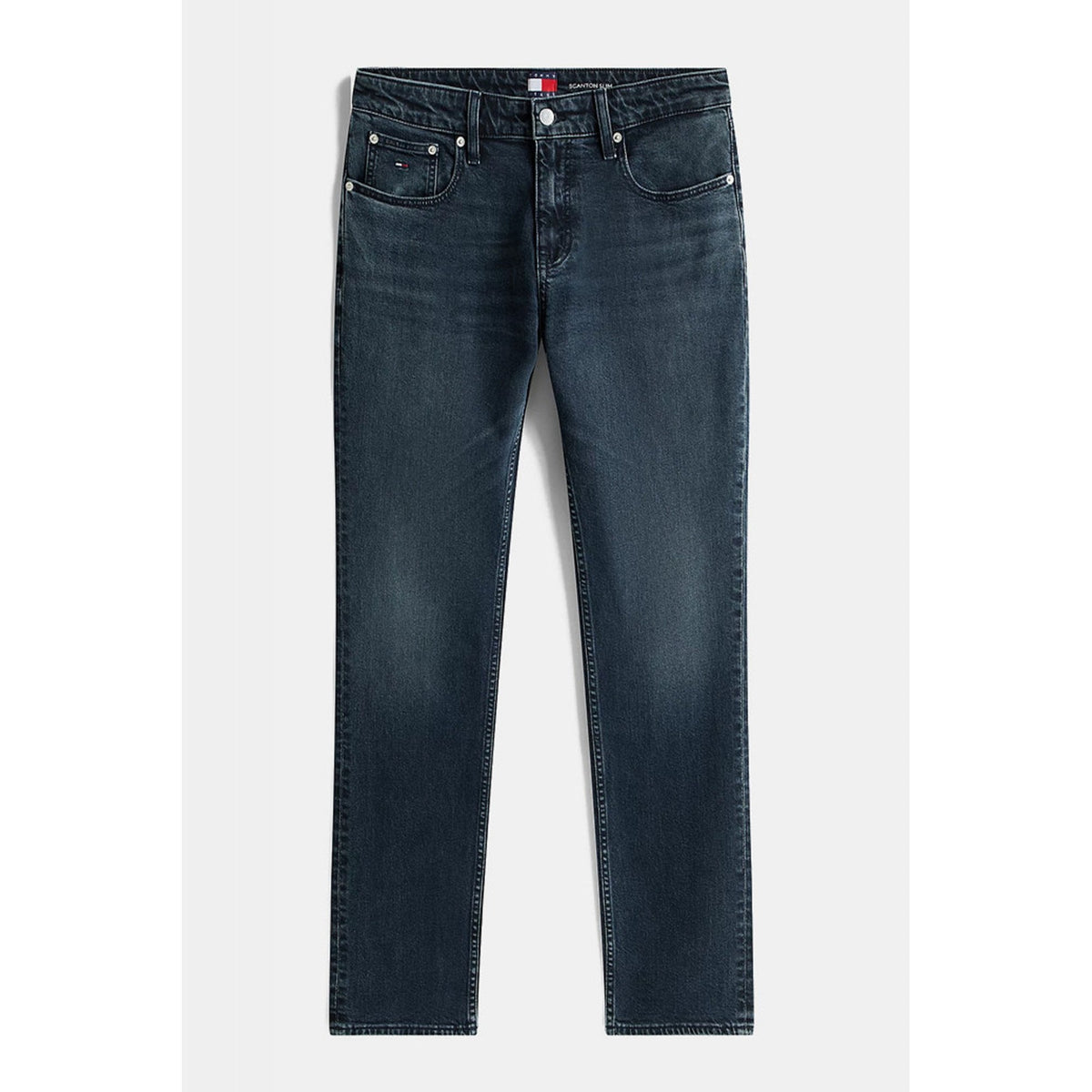 Tommy Jeans | DM22587 Scanton Faded Slim Fit Stretch Denim Jean - Navy Blue