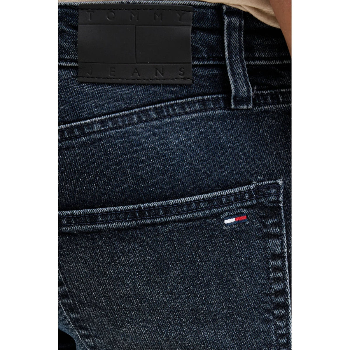 Tommy Jeans | DM22587 Scanton Faded Slim Fit Stretch Denim Jean - Navy Blue