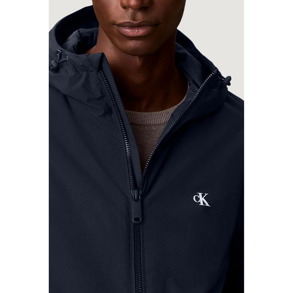 Calvin Klein Jeans | LV04RE516G Harrington Durable Windbreaker Hood Jacket - Navy