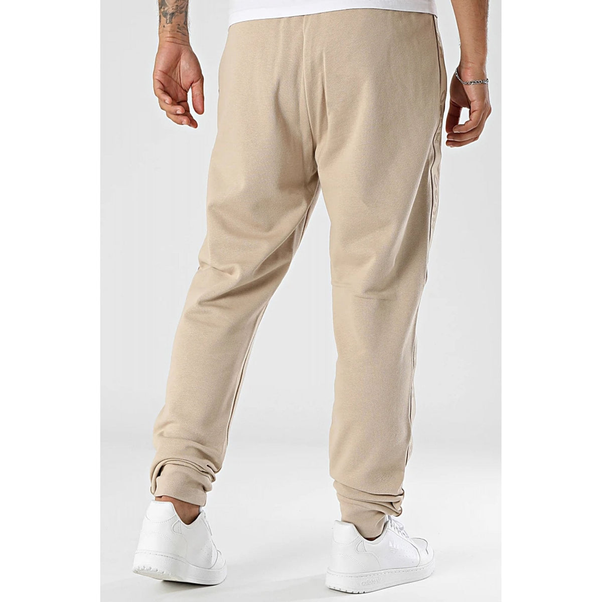Hugo Boss 50540918 Liam Contrast Signature Tape Jogger - Beige