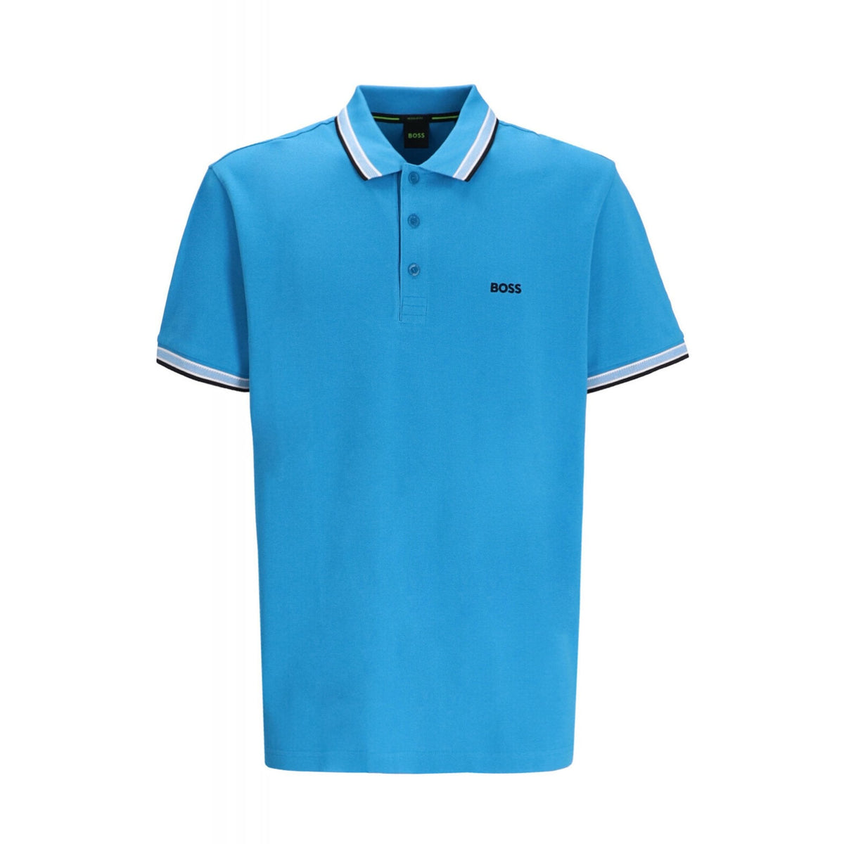 Hugo Boss | 50469055 Paddy Plain Cotton Pique Polo Undercollar Logo T-Shirt