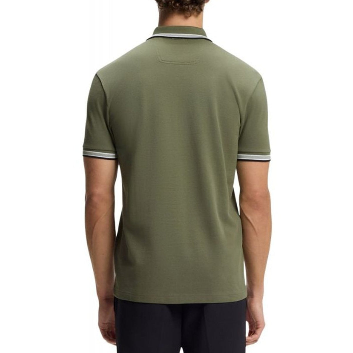 Hugo Boss | 50469055 Paddy Plain Cotton Pique Polo Undercollar Logo T-Shirt