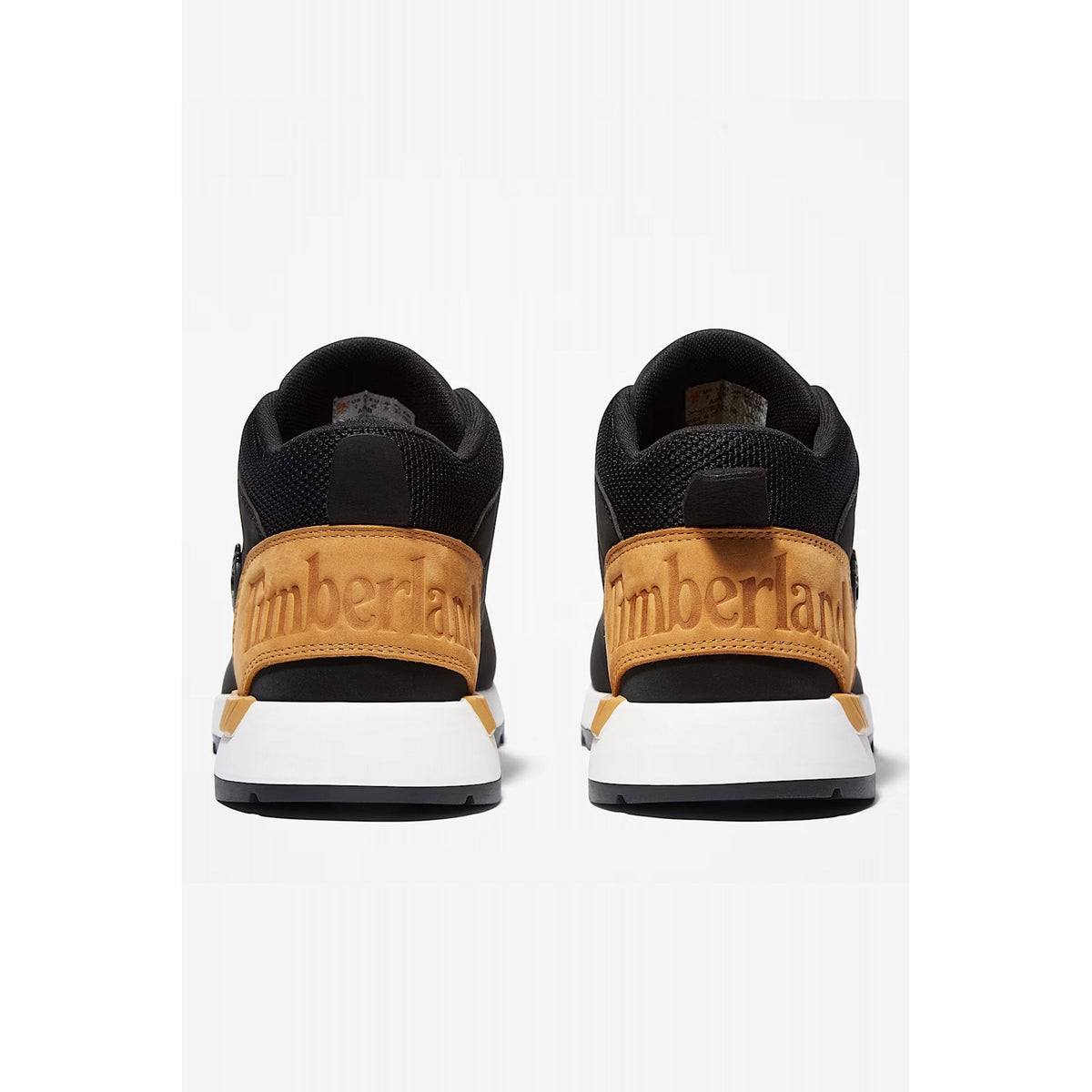 Timberland TB0A24AB Euro Sprint Trekker Nubuck Mid Hiker Suede Boot - Black/Wheat