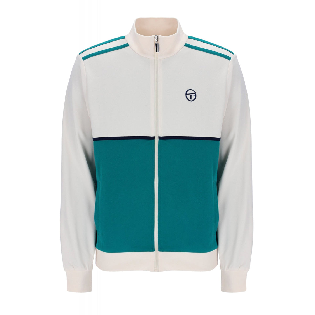 Sergio Tacchini | Locchi 2238 Retro Contrast Colour Block Panel Track Top