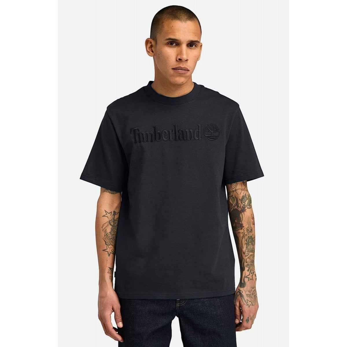 Timberland TB0A6VPE EFL Hampthon Embroidery Brand Linea Logo Half Sleeve T-Shirt