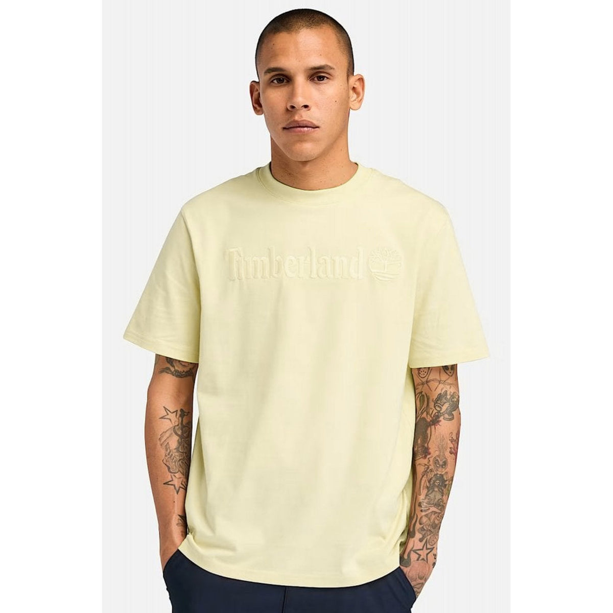 Timberland TB0A6VPE EFL Hampthon Embroidery Brand Linea Logo Half Sleeve T-Shirt
