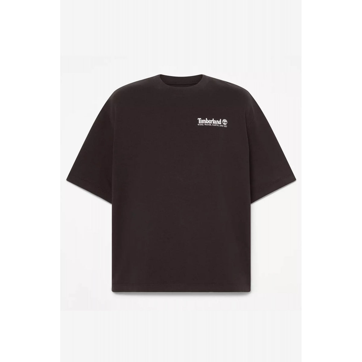 Timberland TB0A5MQR Outdoor Back Graphic Box Fit Half Sleeve T-Shirt - Black