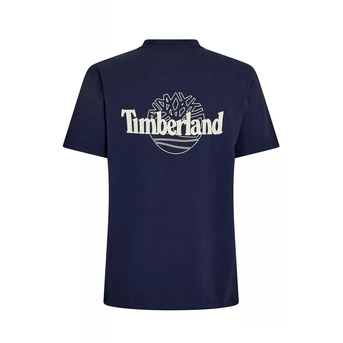 Timberland TB0A5MMM Sunfaded Tree Back Graphic Logo Heavyweight Half Sleeve T-Shirt
