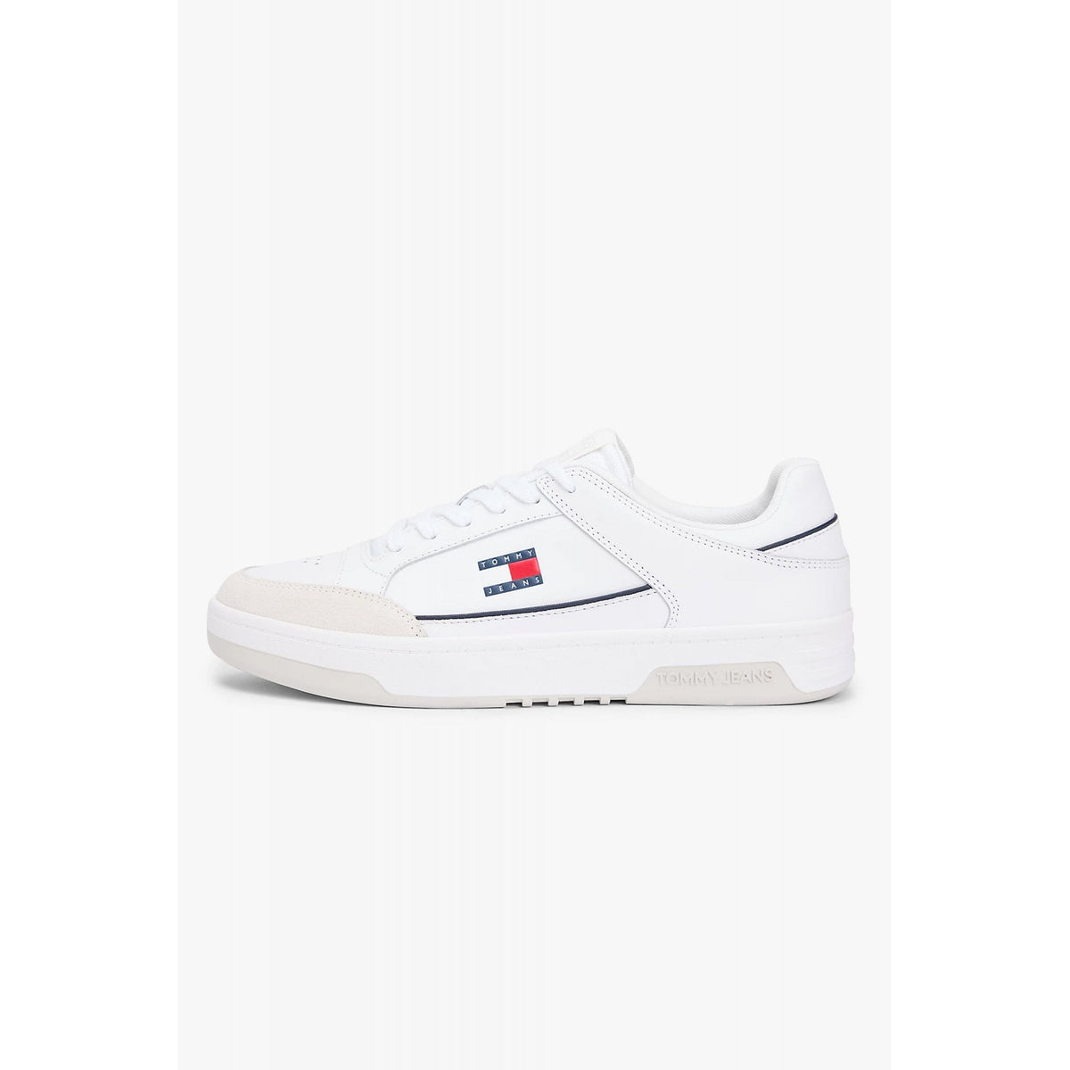 Tommy Jeans | EM01660 Retro Contrast Cupsole Leather Sneakers