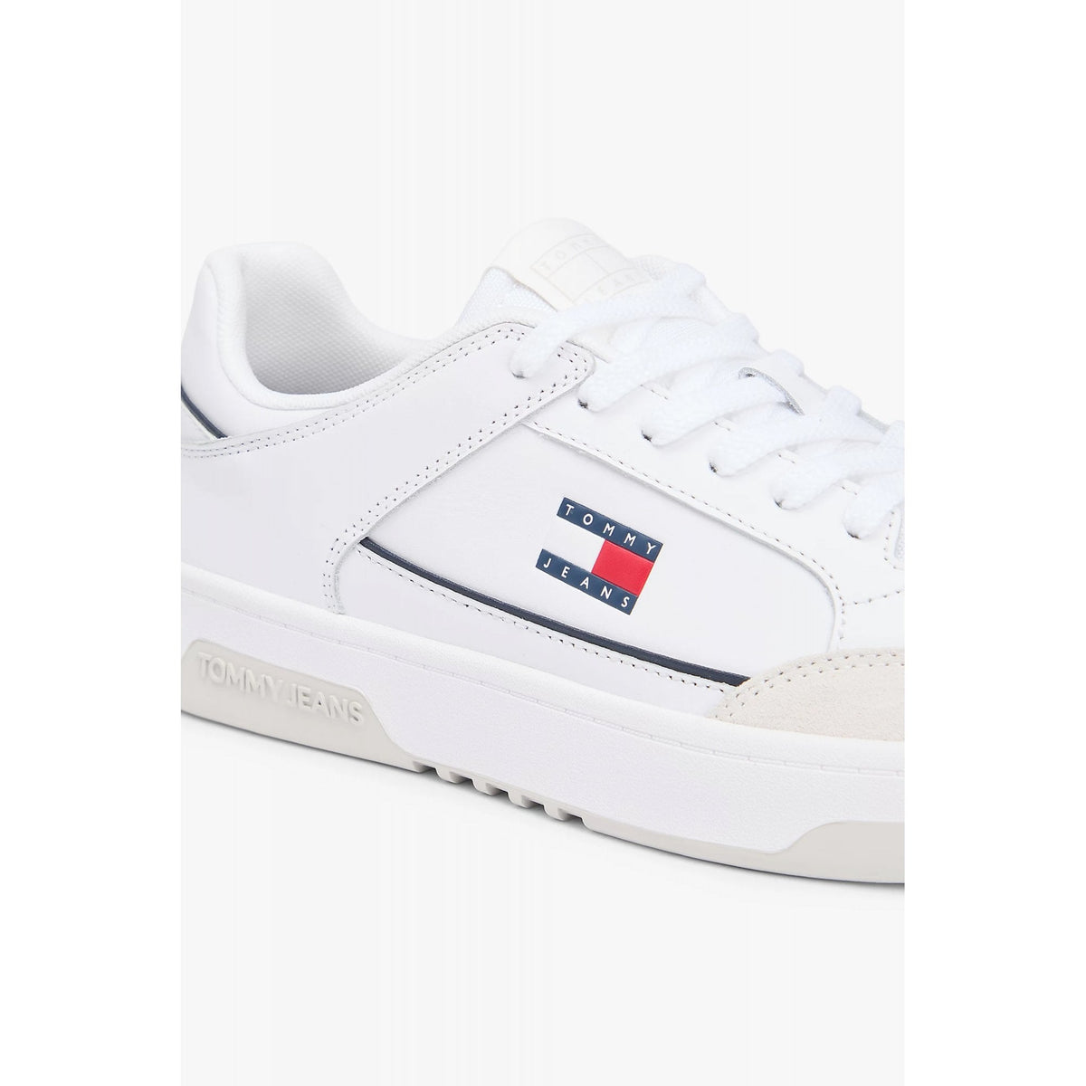 Tommy Jeans | EM01660 Retro Contrast Cupsole Leather Sneakers