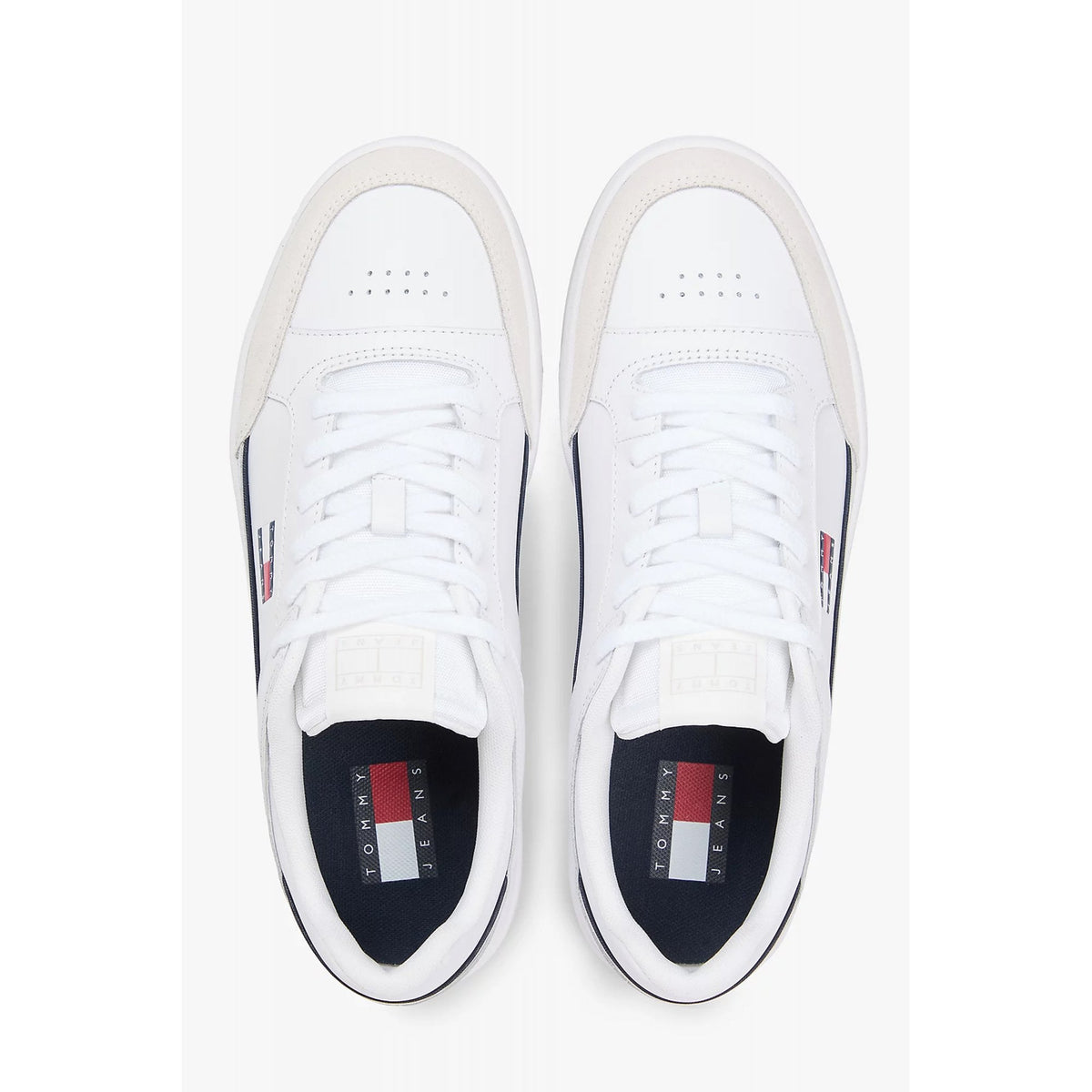 Tommy Jeans | EM01660 Retro Contrast Cupsole Leather Sneakers