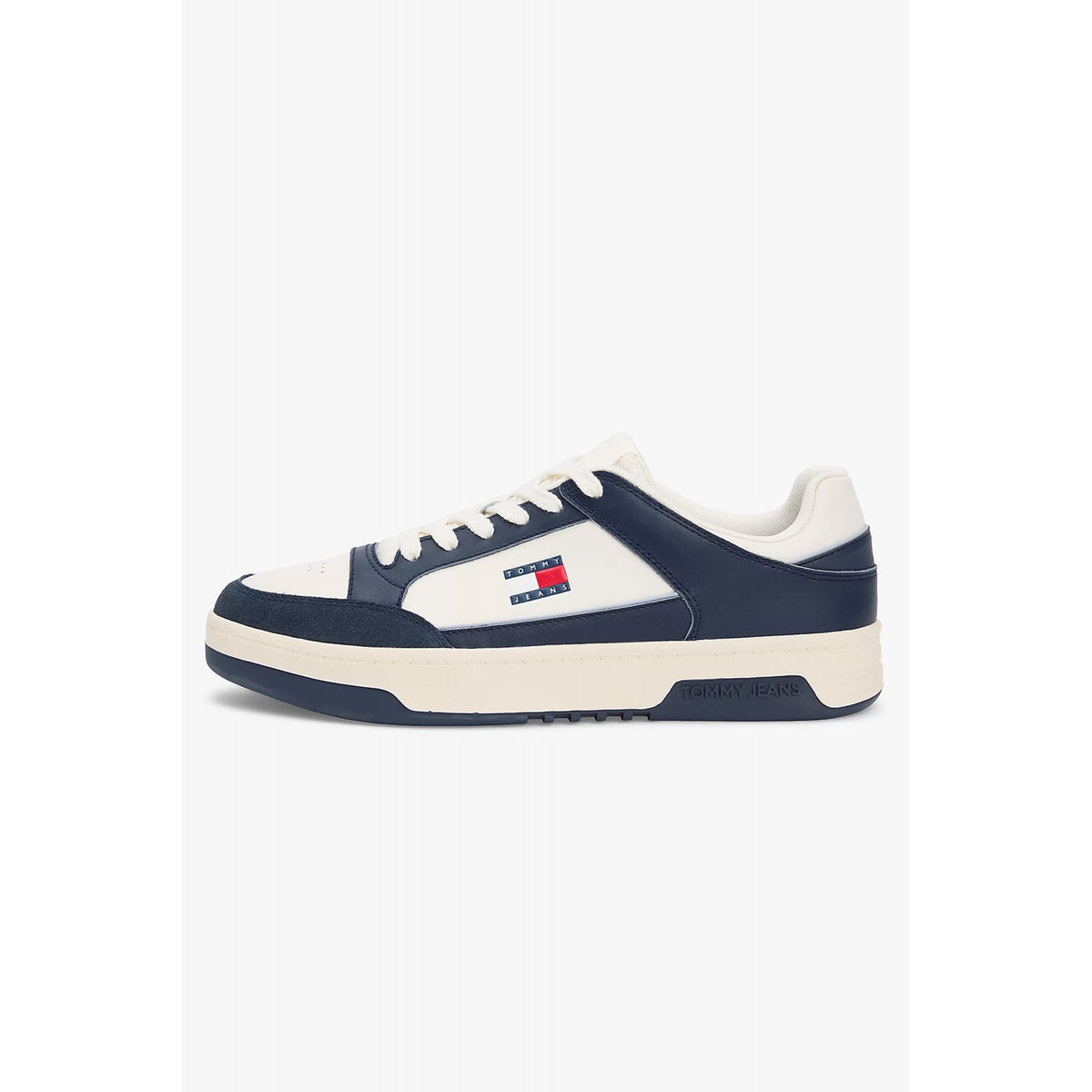 Tommy Jeans | EM01660 Retro Contrast Cupsole Leather Sneakers