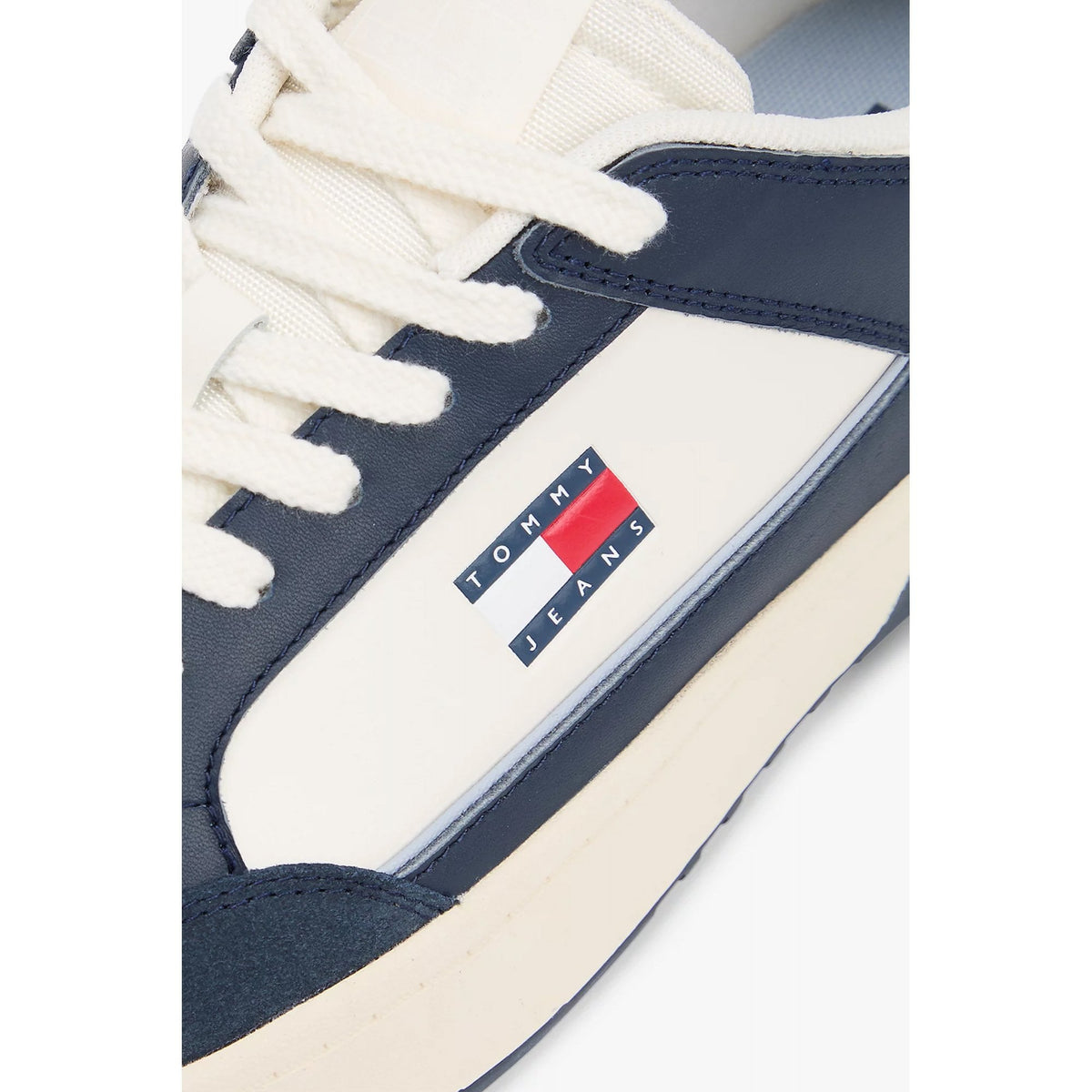 Tommy Jeans | EM01660 Retro Contrast Cupsole Leather Sneakers