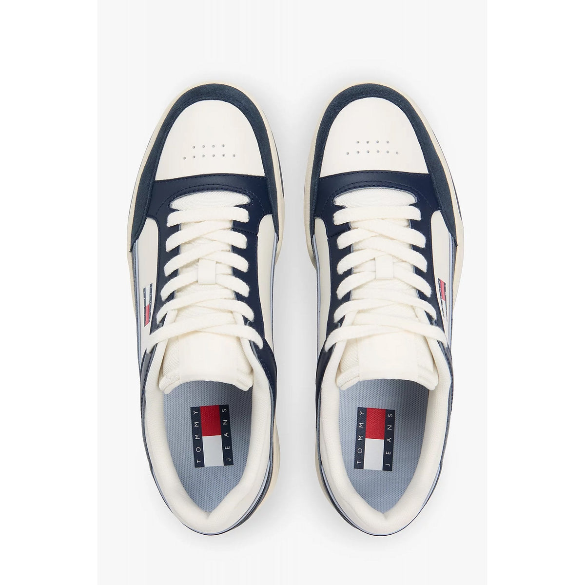 Tommy Jeans | EM01660 Retro Contrast Cupsole Leather Sneakers