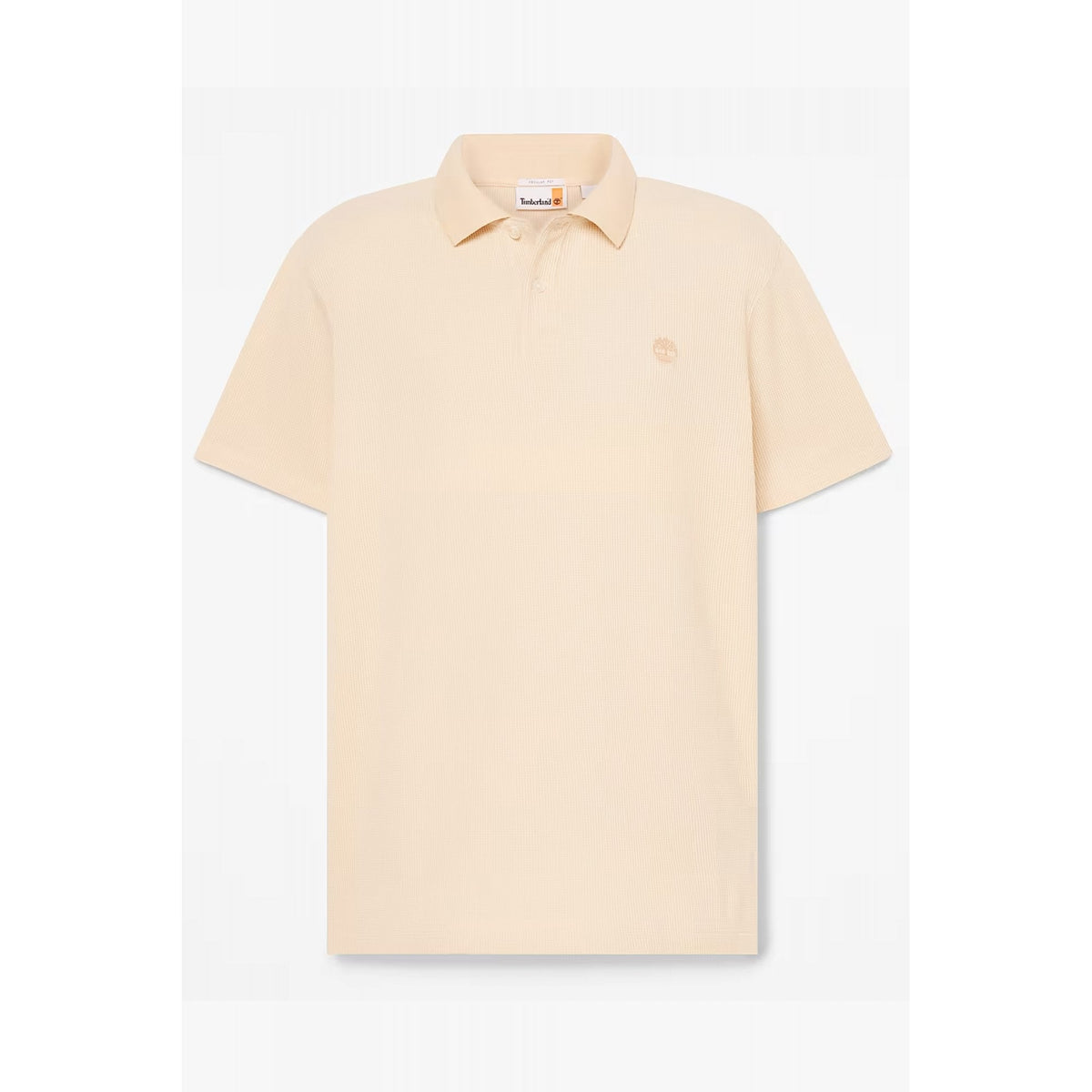 Timberland TB0A41S5 Wharf River Waffle Textured Half Sleeve Pique Polo T-Shirt