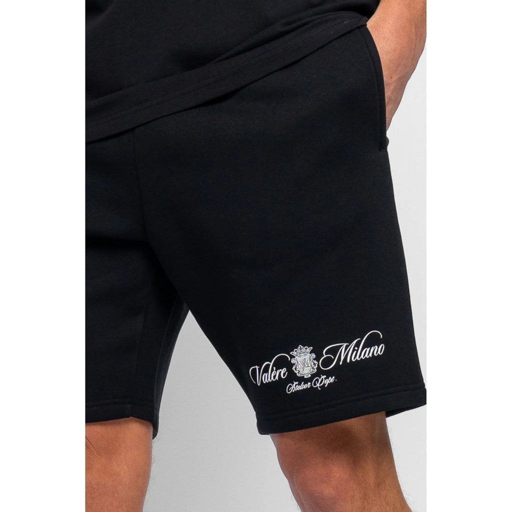 Valere Milano | Devero VM-325 Signature Script Logo Print Short