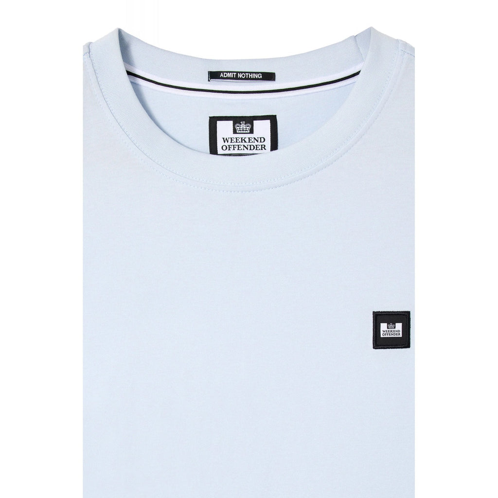 Weekend Offender TS1B01 Brooklands Small Badge Logo Half Sleeve T-Shirt