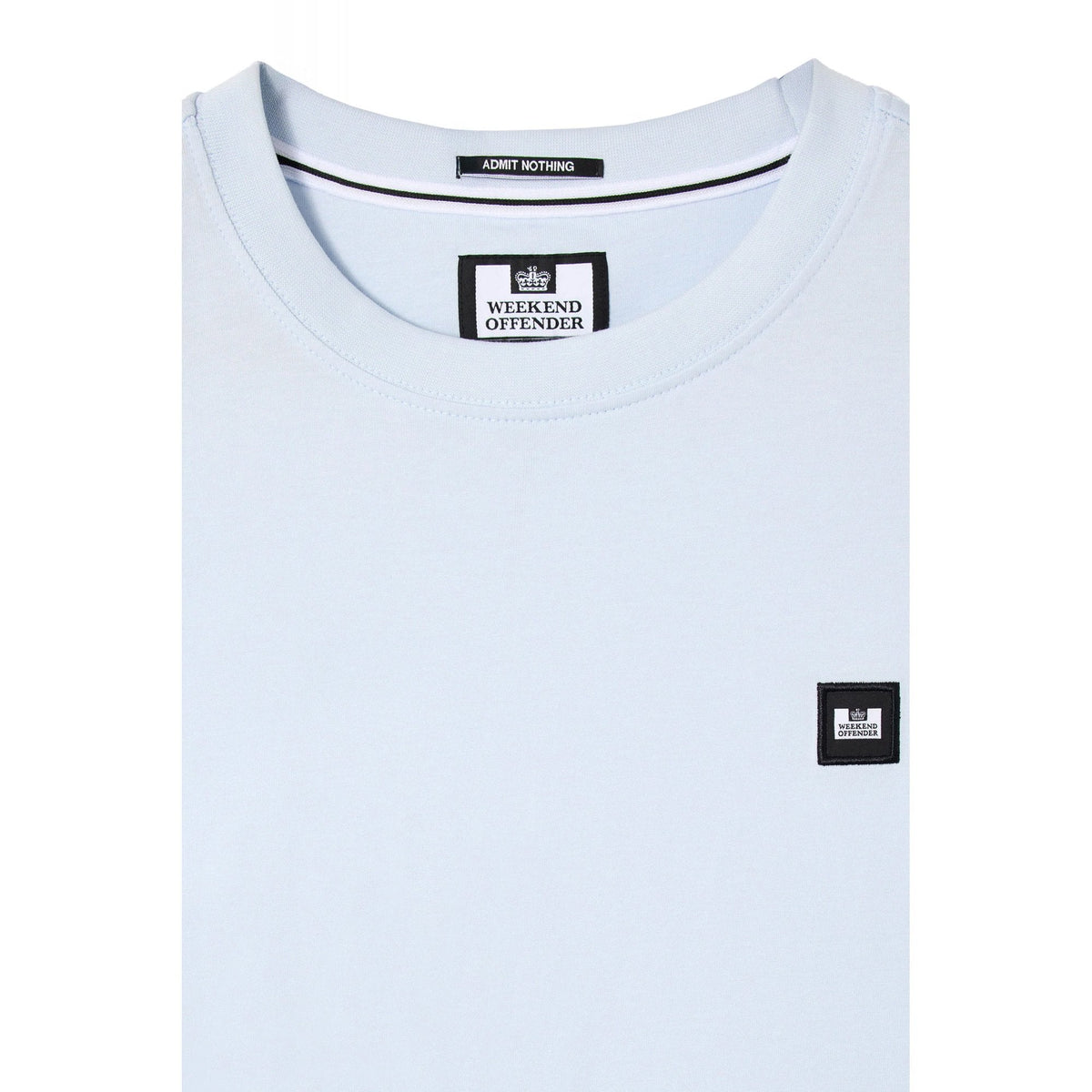 Weekend Offender TS1B01 Brooklands Small Badge Logo Half Sleeve T-Shirt