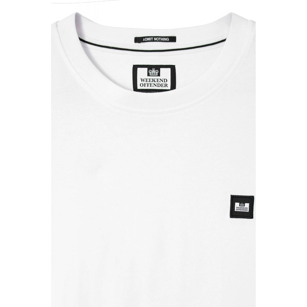 Weekend Offender TS1B01 Brooklands Small Badge Logo Half Sleeve T-Shirt