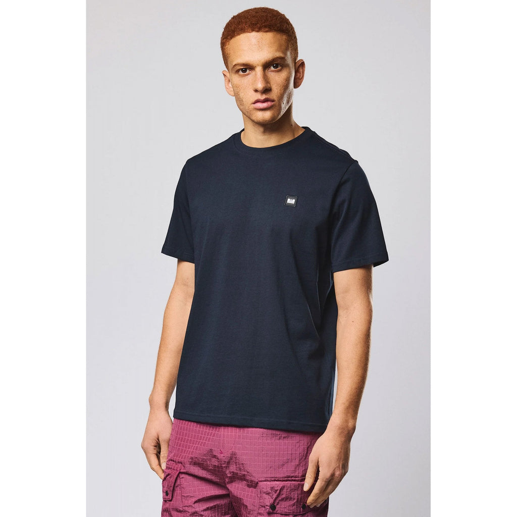 Weekend Offender TS1B01 Brooklands Small Badge Logo Half Sleeve T-Shirt