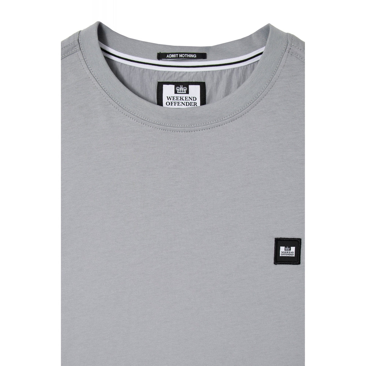 Weekend Offender TS1B16 Isley Contrast Parachute Nylon Detail T-Shirt
