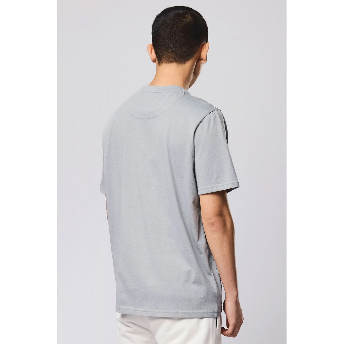 Weekend Offender TS1B16 Isley Contrast Parachute Nylon Detail T-Shirt