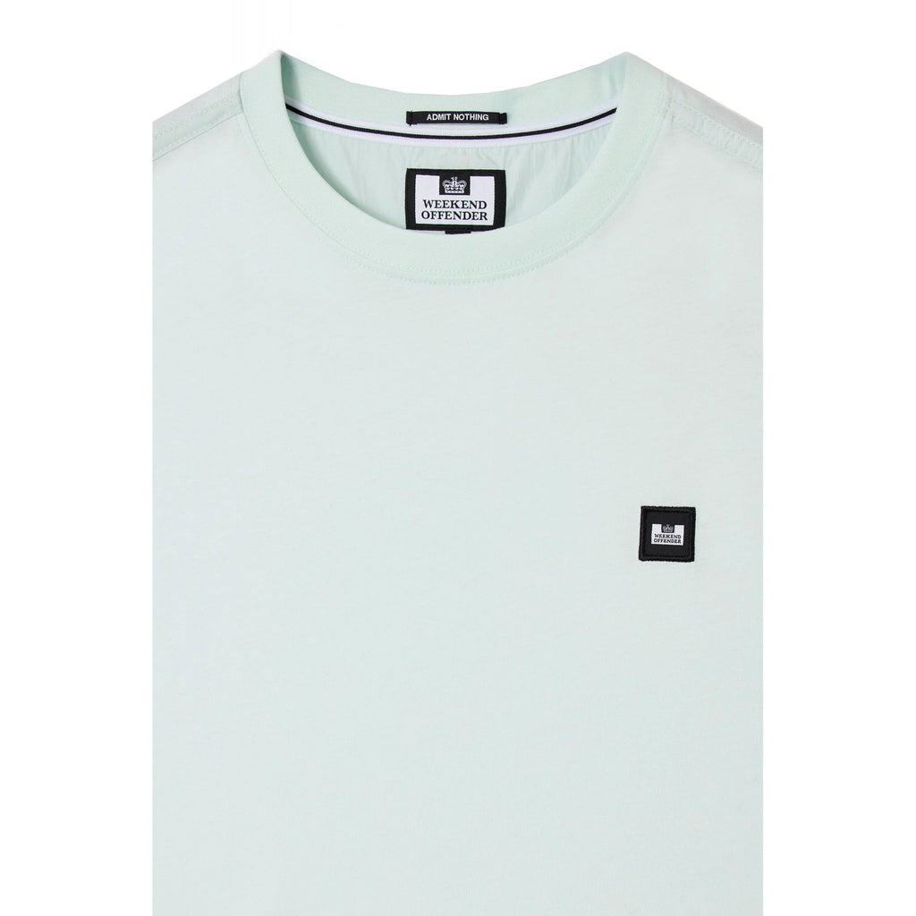 Weekend Offender TS1B16 Isley Contrast Parachute Nylon Detail T-Shirt