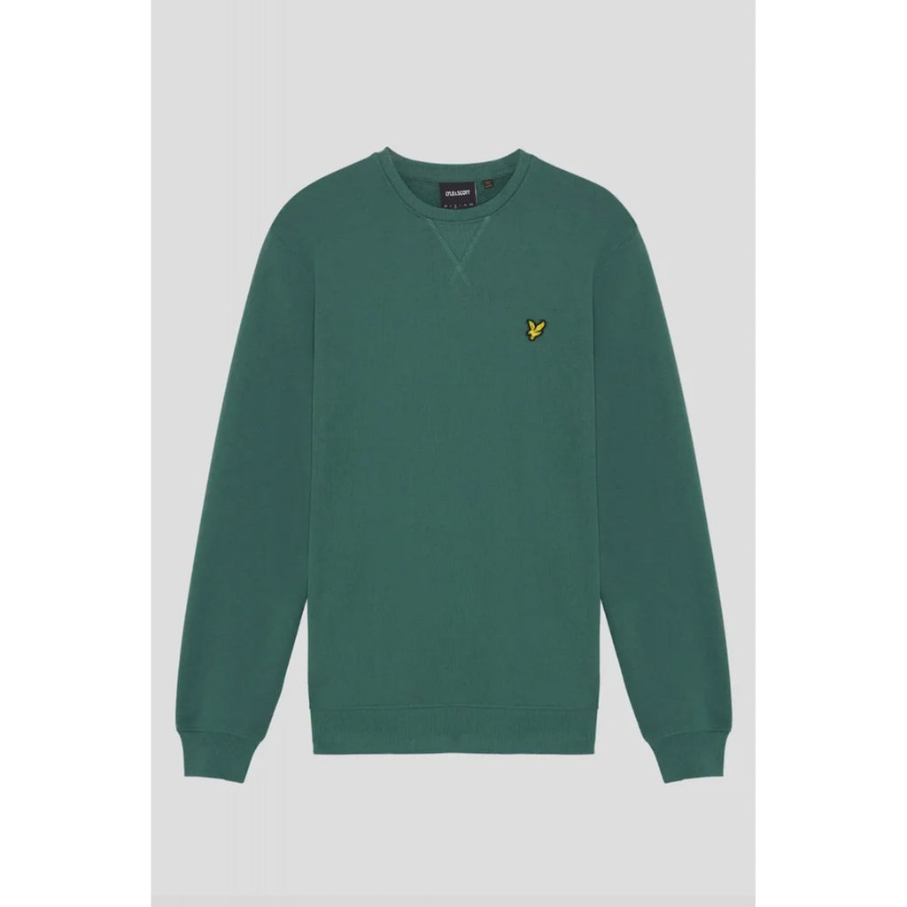 Lyle & Scott | ML424VOGT Vintage Crew Neck Sweat Top - Everglade Green