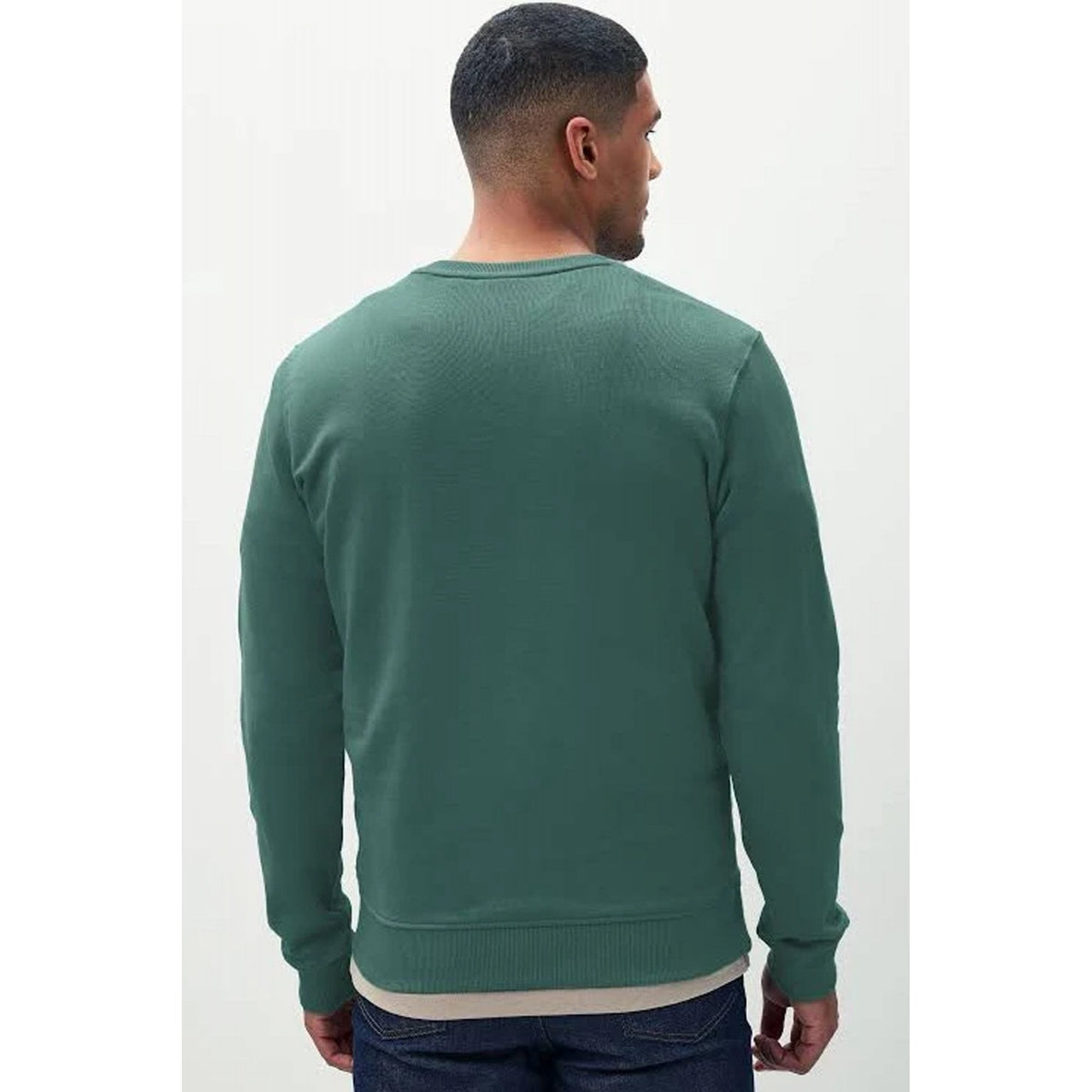Lyle & Scott | ML424VOGT Vintage Crew Neck Sweat Top - Everglade Green