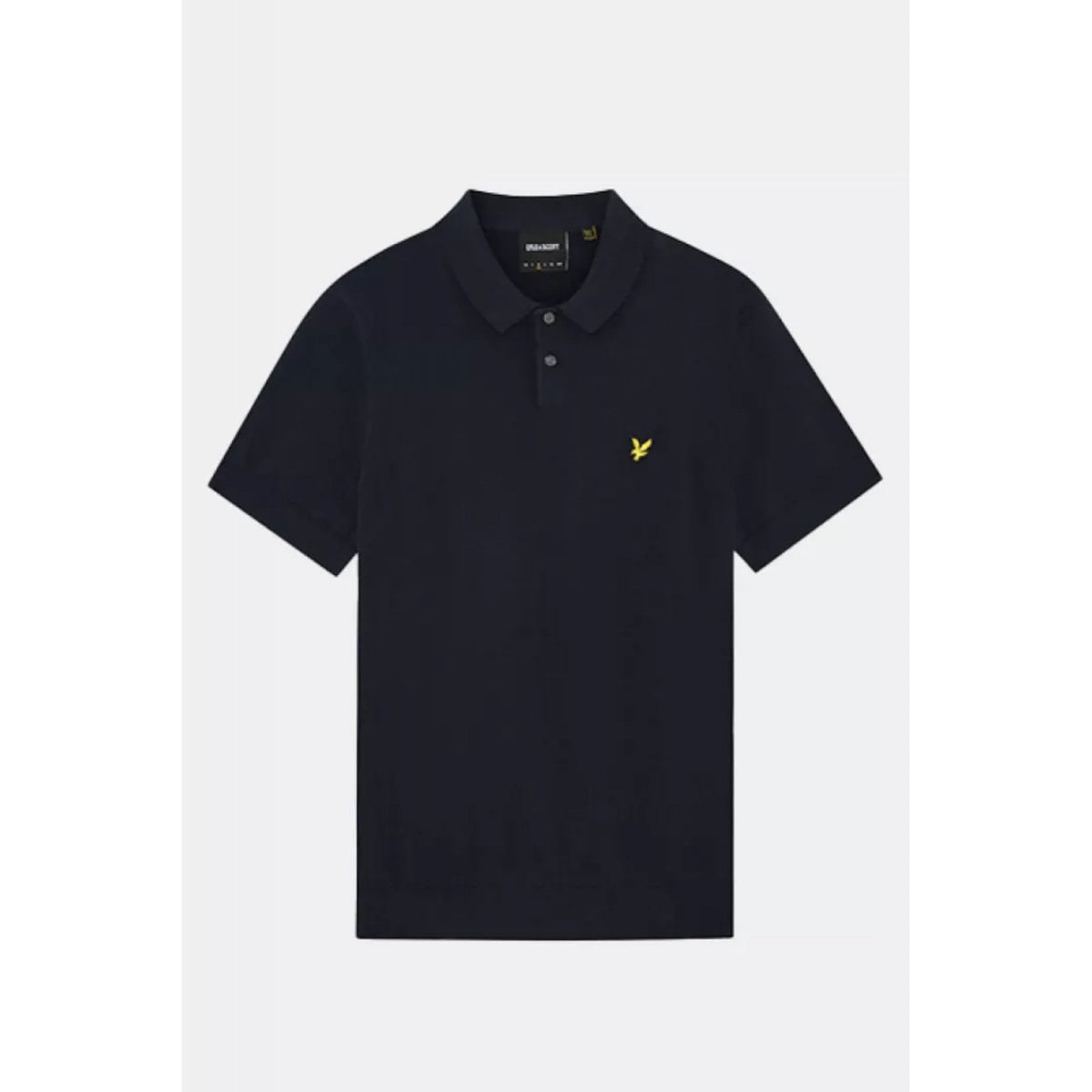Lyle & Scott | KN2412V Plain Classic Pique Knitted Polo T-Shirt