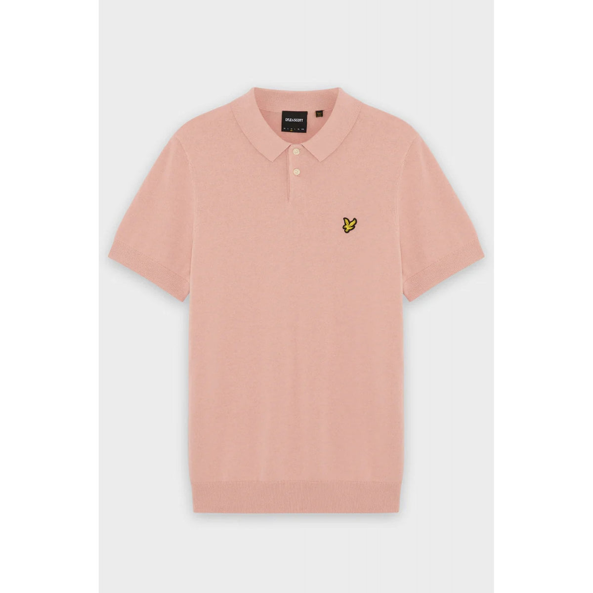 Lyle & Scott | KN2412V Plain Classic Pique Knitted Polo T-Shirt