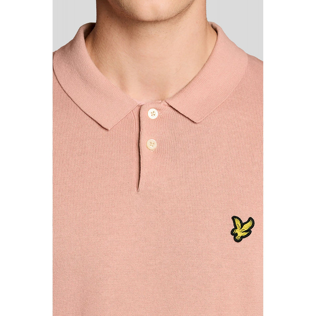 Lyle & Scott | KN2412V Plain Classic Pique Knitted Polo T-Shirt