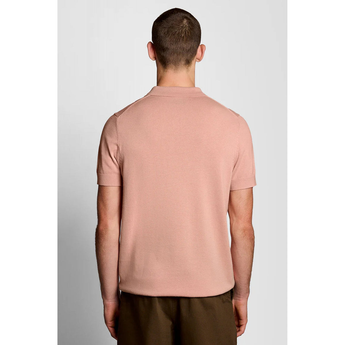Lyle & Scott | KN2412V Plain Classic Pique Knitted Polo T-Shirt