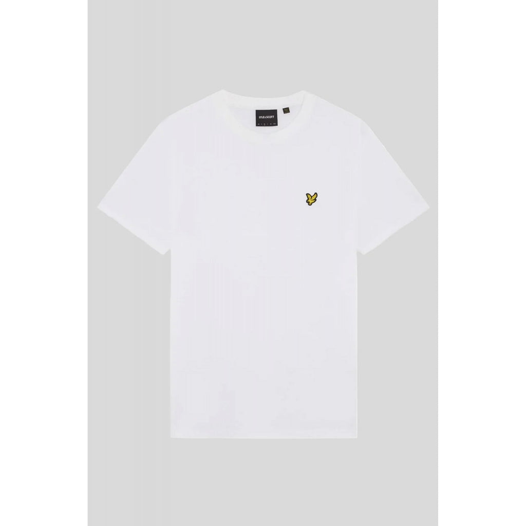 Lyle & Scott | TS2406V Jacquard Popcorn Texture Relaxed Fit Crew Neck T-Shirt