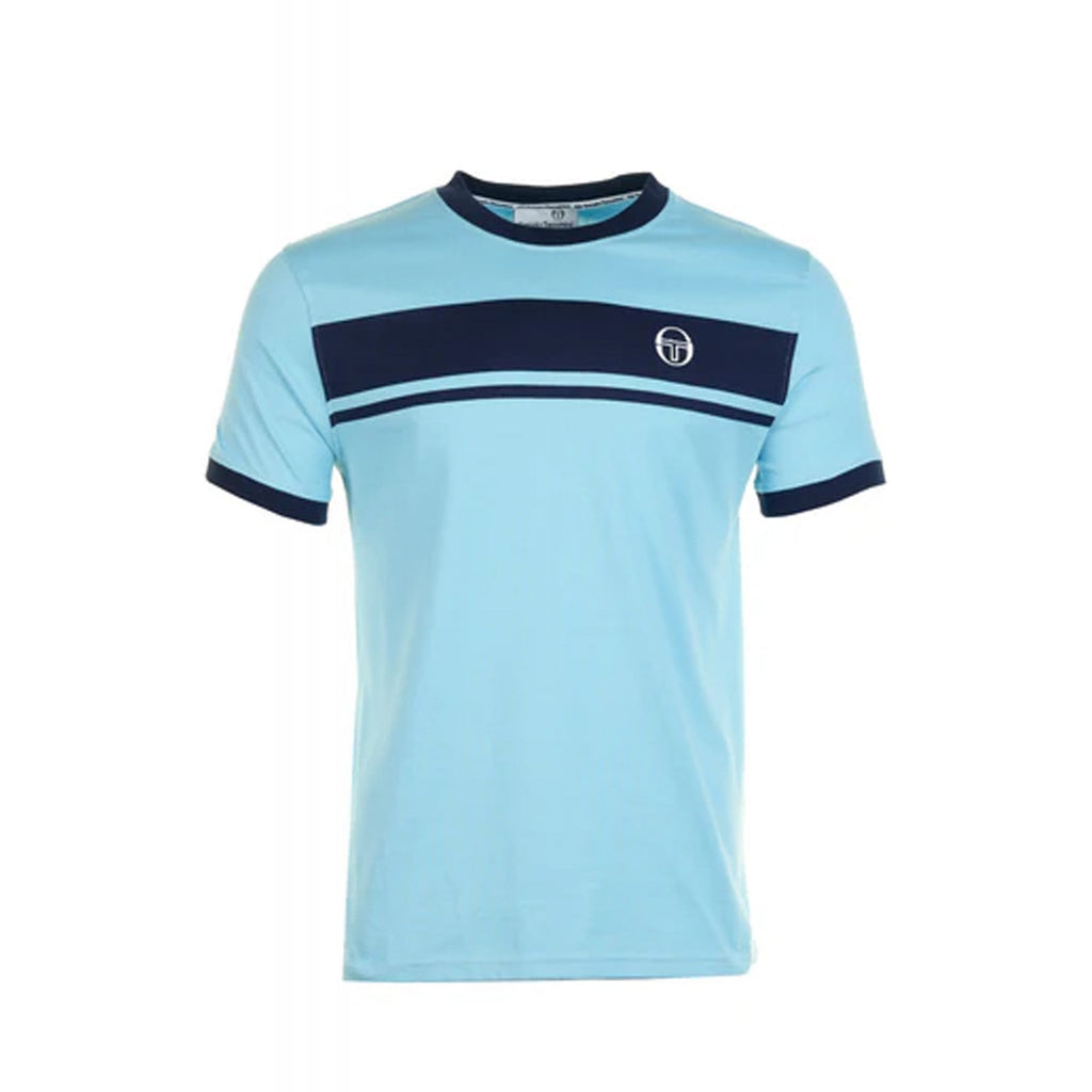 Sergio Tacchini | Master 4593 Retro Contrast Stripe Half Sleeve T-Shirt
