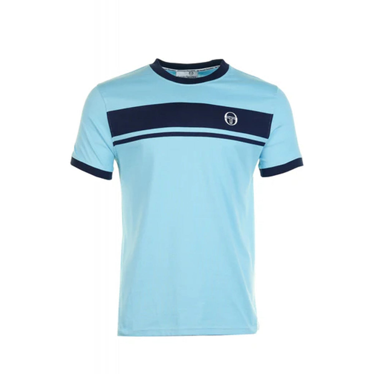 Sergio Tacchini | Master 4593 Retro Contrast Stripe Half Sleeve T-Shirt