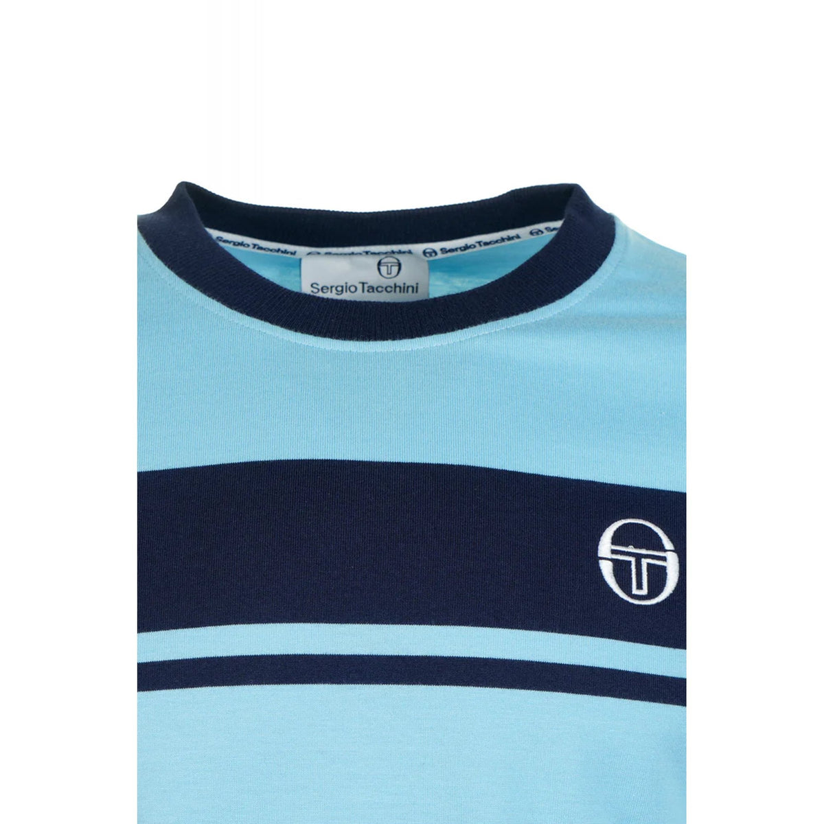 Sergio Tacchini | Master 4593 Retro Contrast Stripe Half Sleeve T-Shirt