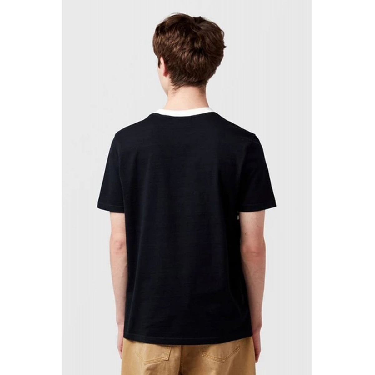 Sergio Tacchini | Dallarindo 2213 Retro Contrast Stripe Ringer Half Sleeve T-Shirt