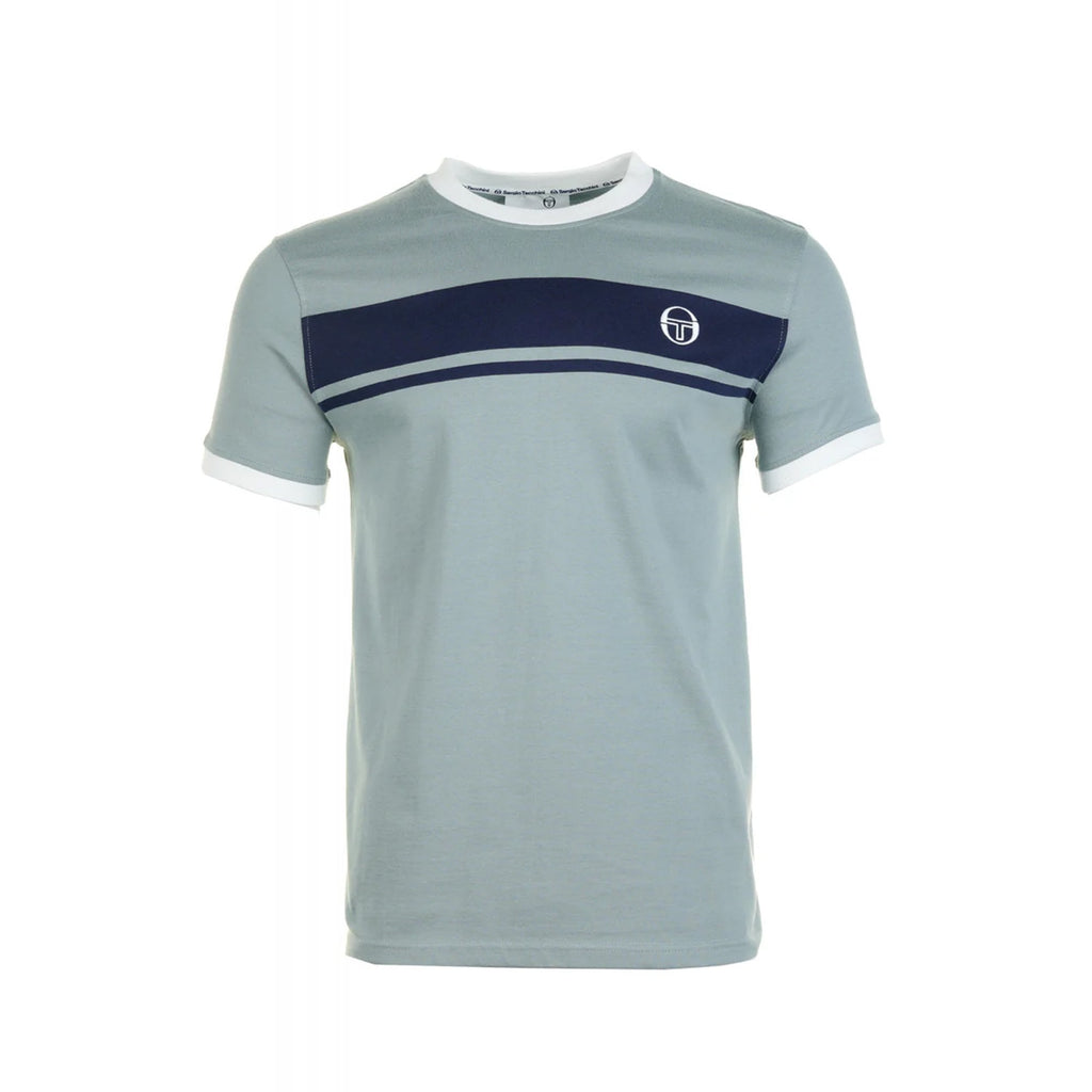 Sergio Tacchini | Master 4593 Retro Contrast Stripe Half Sleeve T-Shirt
