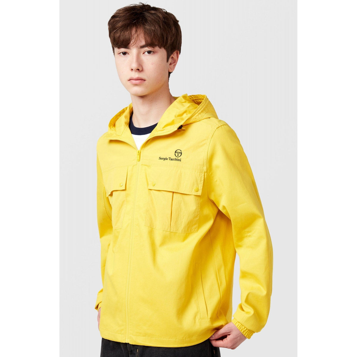 Sergio Tacchini | Calisti 2233 Nylon Panel Lightweight Hood Jacket