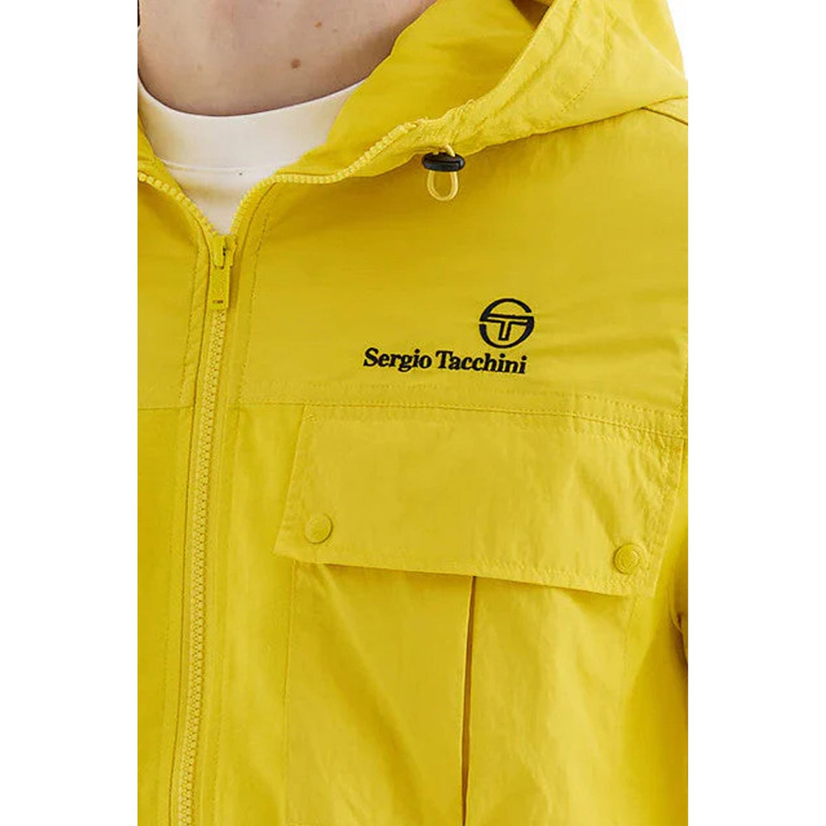 Sergio Tacchini | Calisti 2233 Nylon Panel Lightweight Hood Jacket