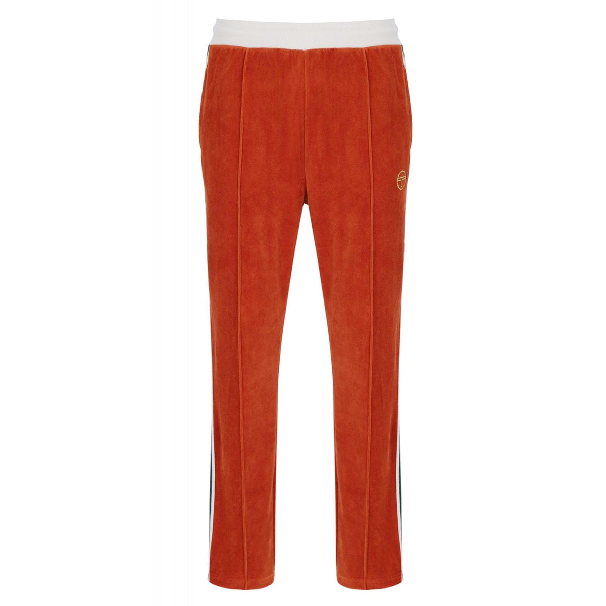 Sergio Tacchini | 2299 Monte Vintage Velour Contrast Tape Tracksuit Set - Rooibos Tea
