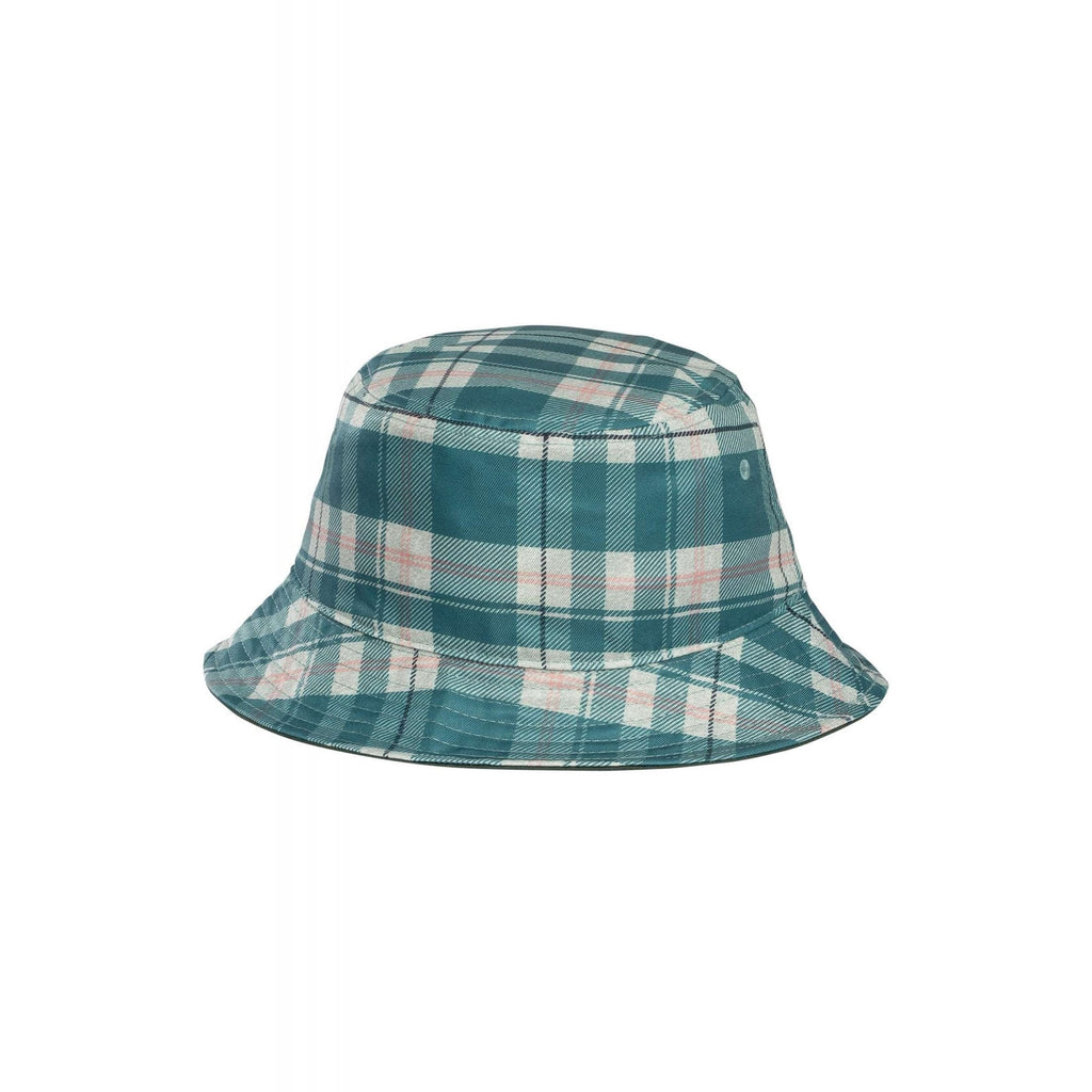 Lyle & Scott | HE2406A Tartan Contrast Check Cotton Twill Bucket Hat - Everglade