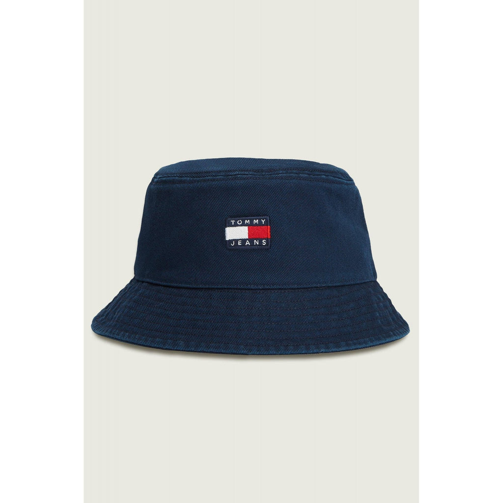 Tommy Jeans | AM14267 Heritage Washed Logo Cotton Bucket Hat
