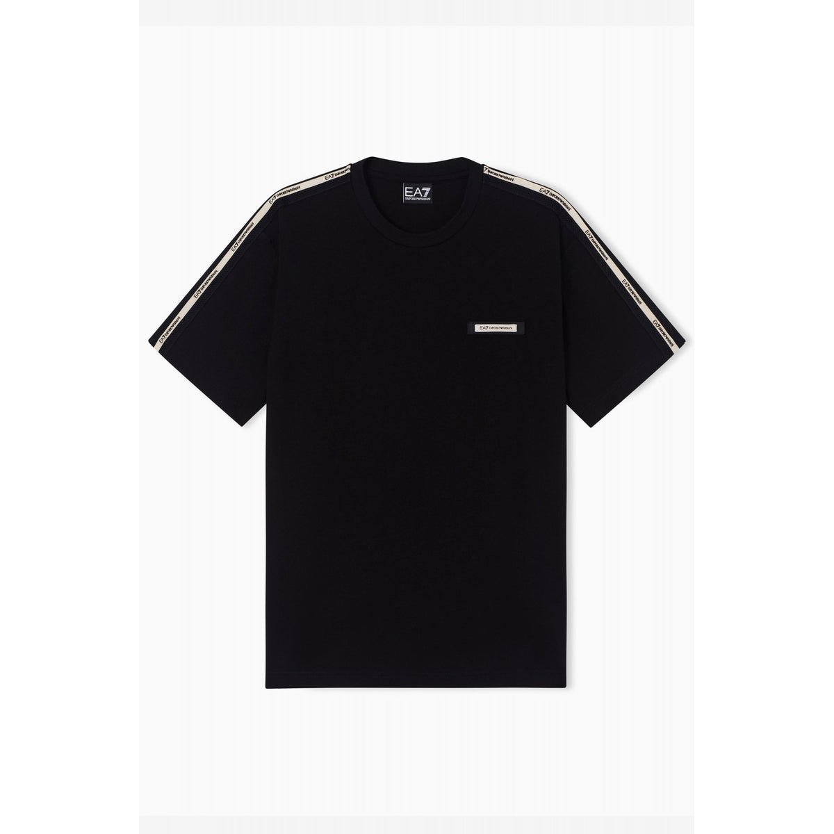 EA7 | Emporio Armani 7M001476 AF10375 Logo Tape Detail Half Sleeve T-Shirt