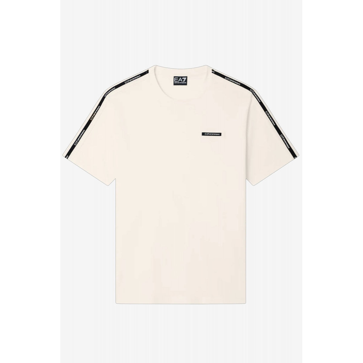 EA7 | Emporio Armani 7M001476 AF10375 Logo Tape Detail Half Sleeve T-Shirt