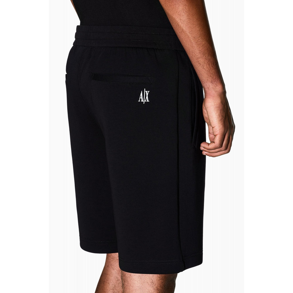 Armani Exchange | AX XM000372 AF10818 Plain Bermuda Athletic Short - Black